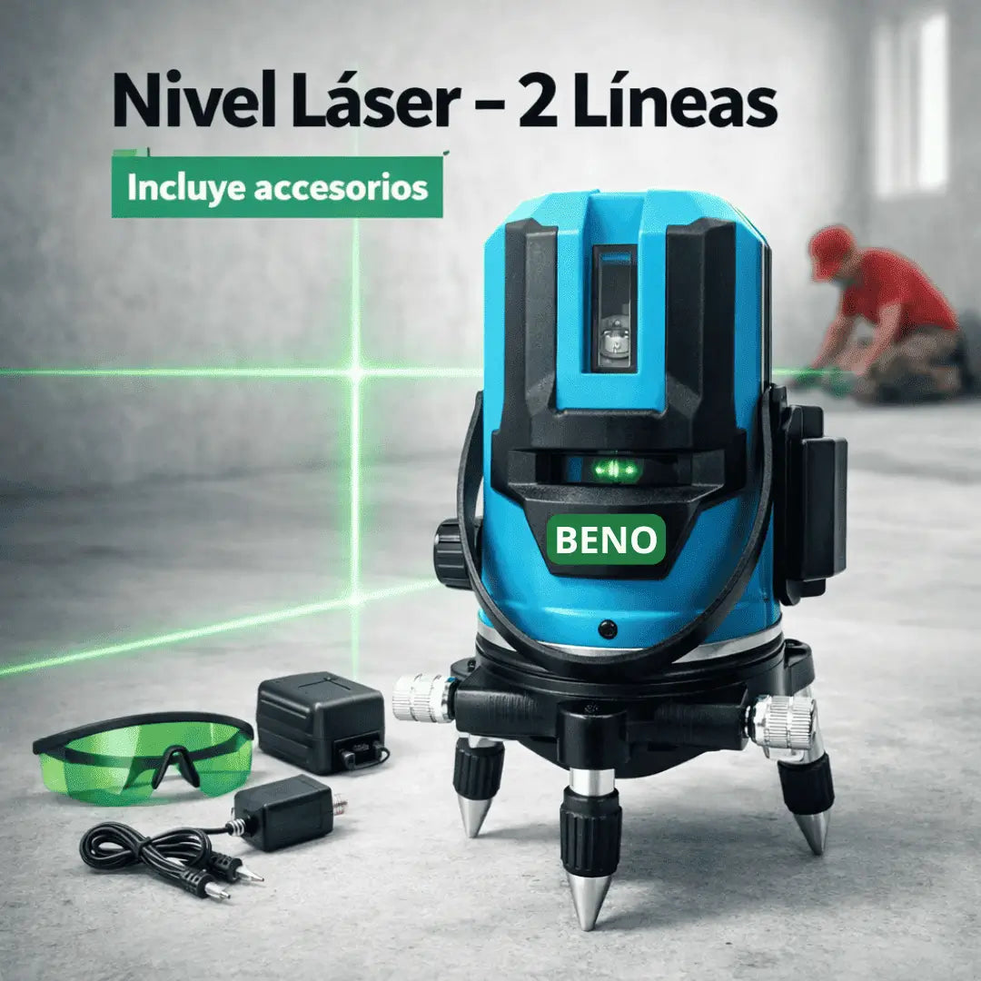Nivel Laser 4D Profesional Maxima VISIBILIDAD