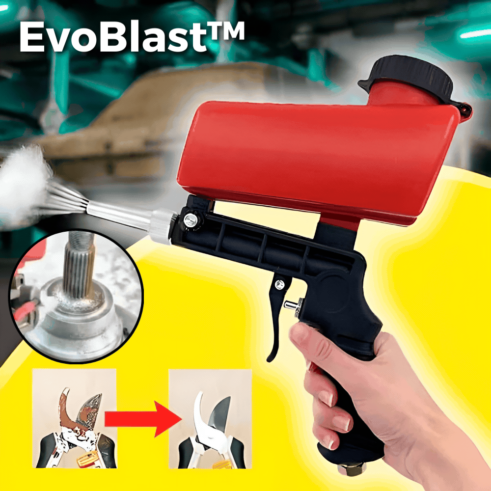 SandBlaster Pro™ - Elimina el oxido y la pintura al instante